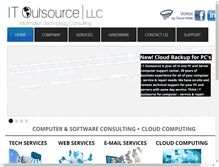 Tablet Screenshot of itoutsource.net